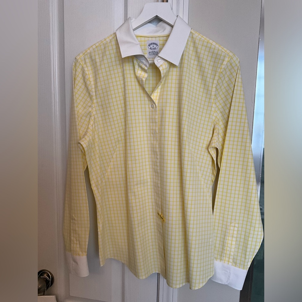 Brooks Brothers Button Down Dress Shirt Size 14